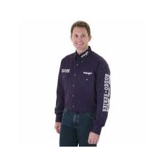 Wrangler logo shirt purple 